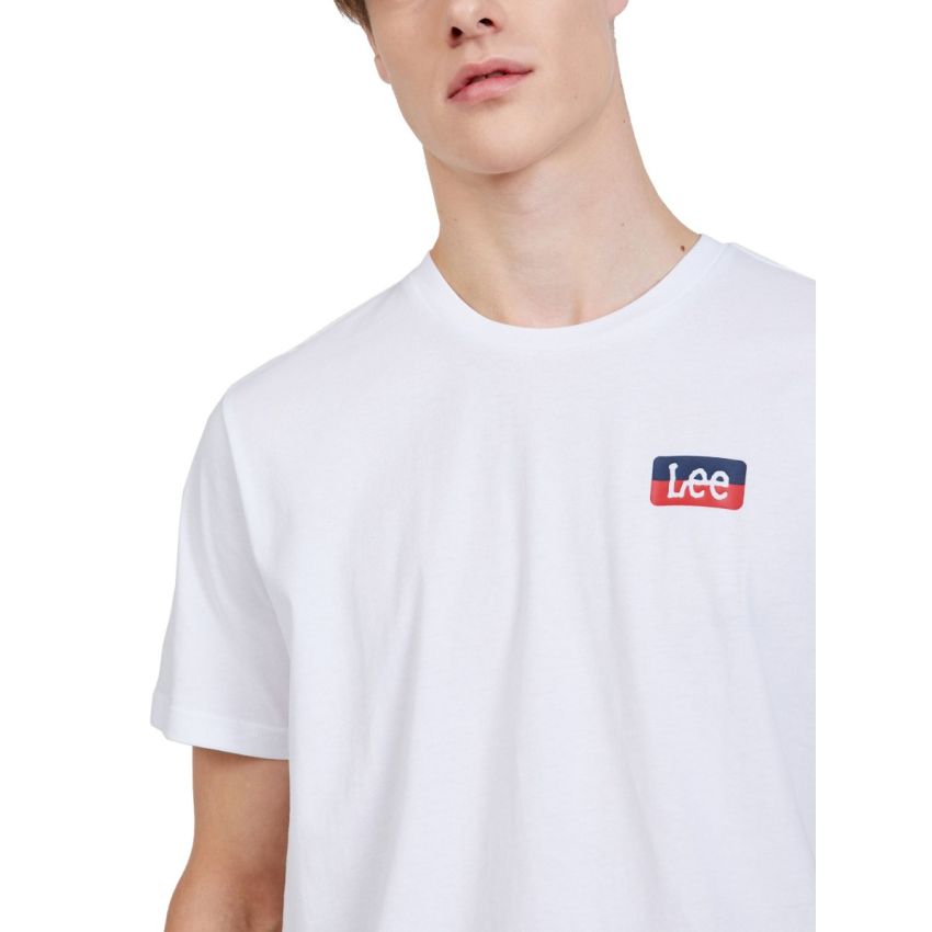 Lee fehér férfi rövid ujjú