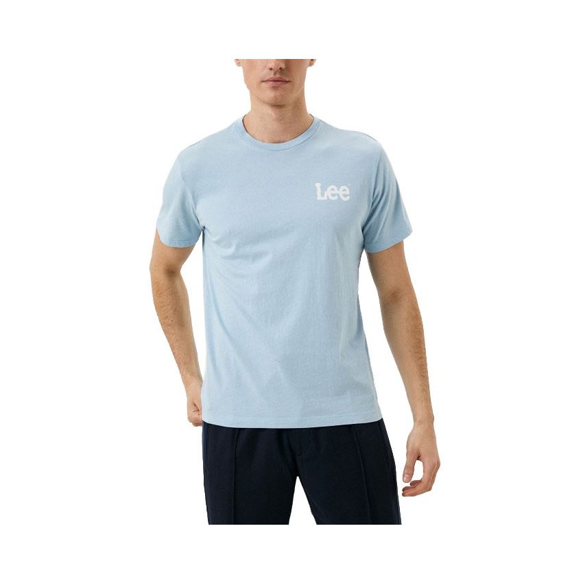 Lee világoskék férfi rövid ujjú