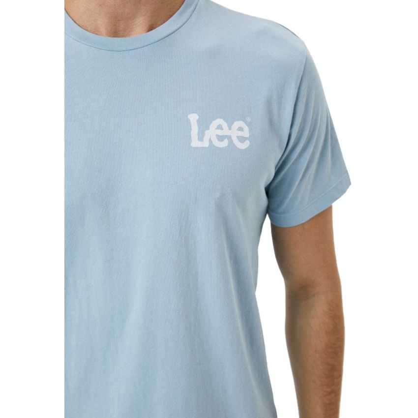 Lee világoskék férfi rövid ujjú