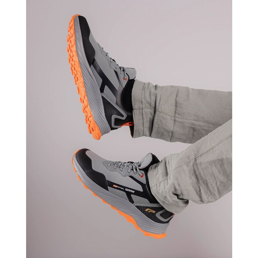 Wink - Hydros AC szürke vízlepergető férfi cipő