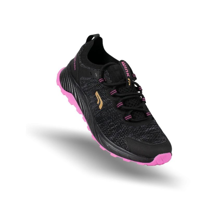 Wink - Serpenta fekete női cipő