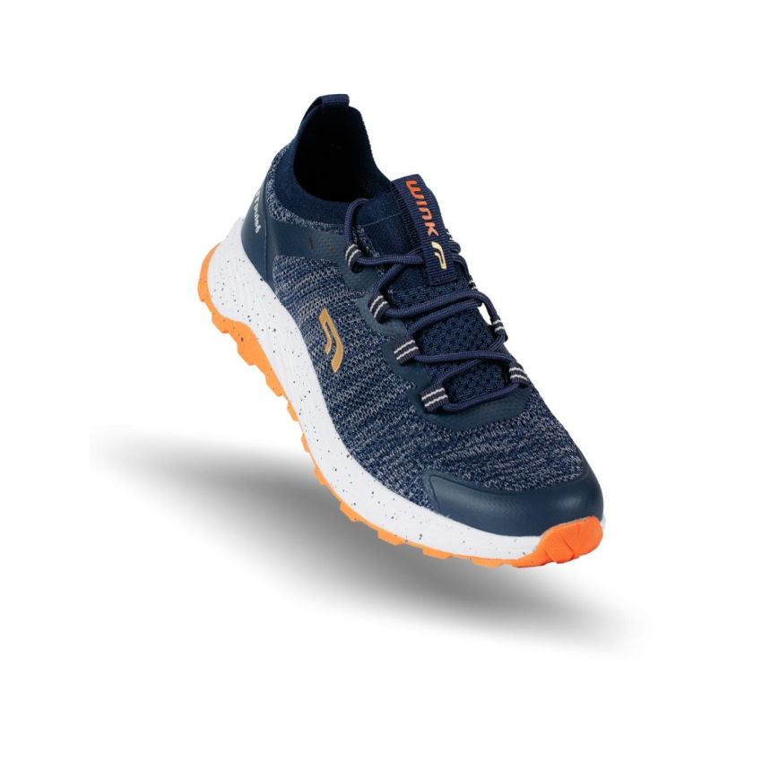 Wink - Serpento sötétkék férfi cipő