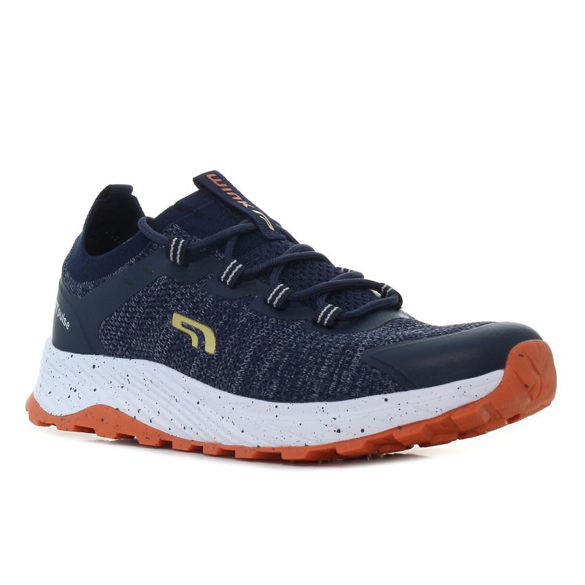 Wink - Serpento sötétkék férfi cipő