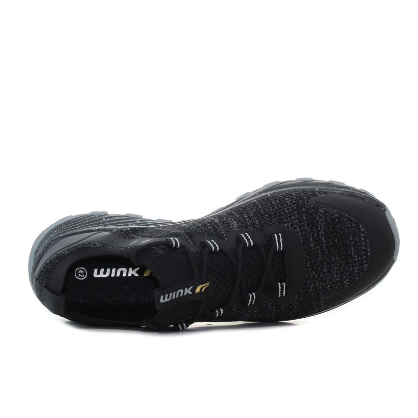 Wink - Serpento fekete férfi cipő