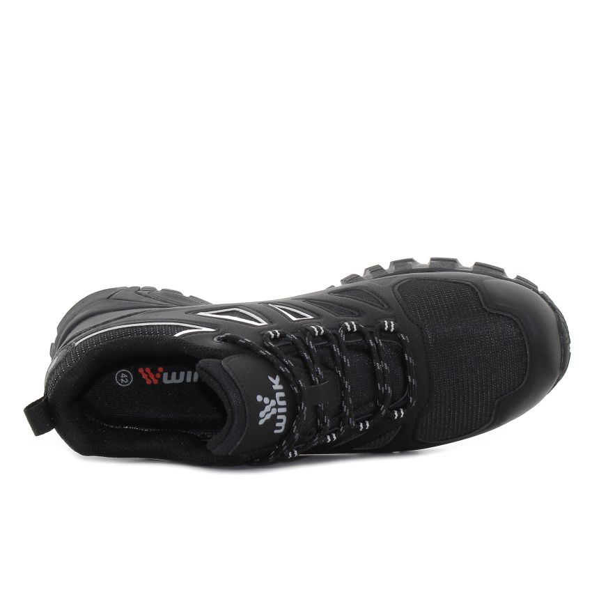 Wink - Ravilla vízlepergető fekete férfi cipő