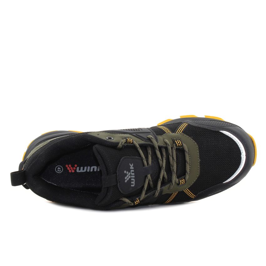 Wink - Norba vízlepergető fekete férfi cipő