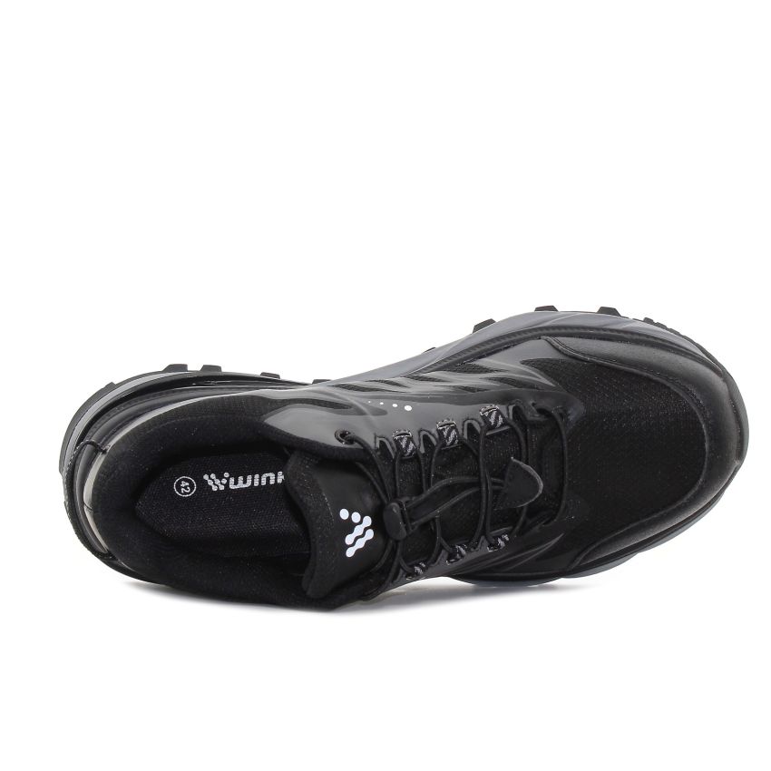 Wink - Khex fekete férfi vízlepergető túracipő