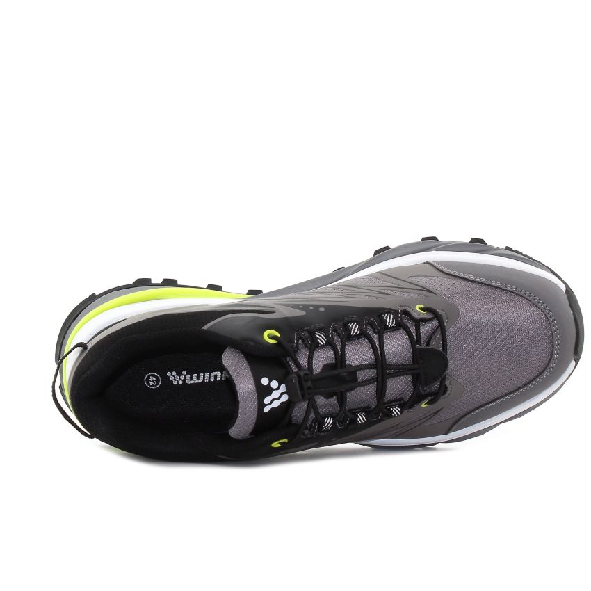 Wink - Khex szürke férfi vízlepergető túracipő