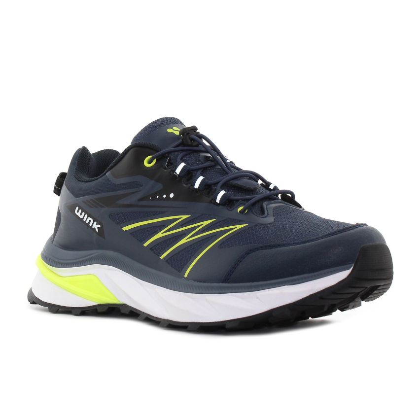 Wink - Khex sötétkék férfi vízlepergető túracipő