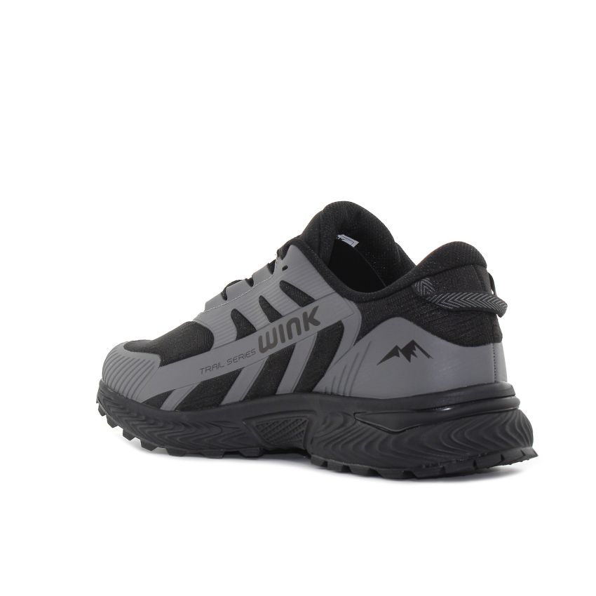 Wink - Accra szürke-fekete férfi terepfutó cipő