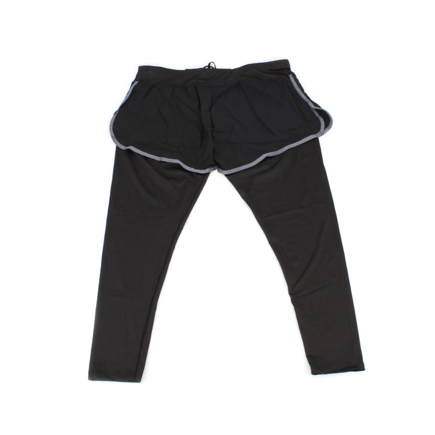 Borgo fekete-szürke fitness leggings