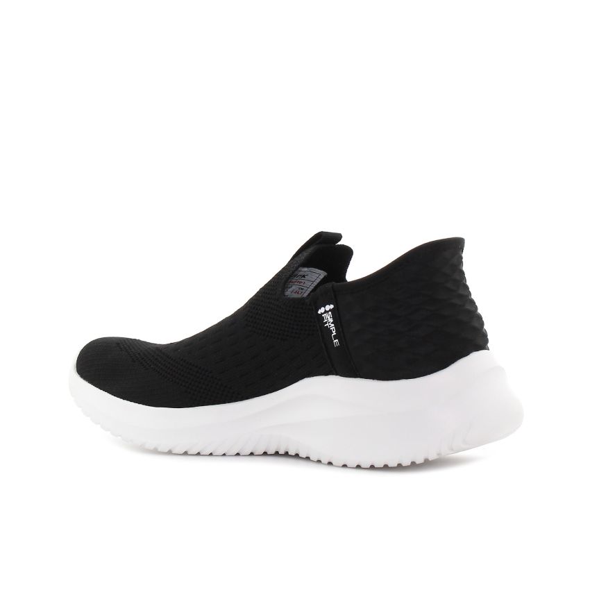 Wink - IntroX fekete női bebújós cipő