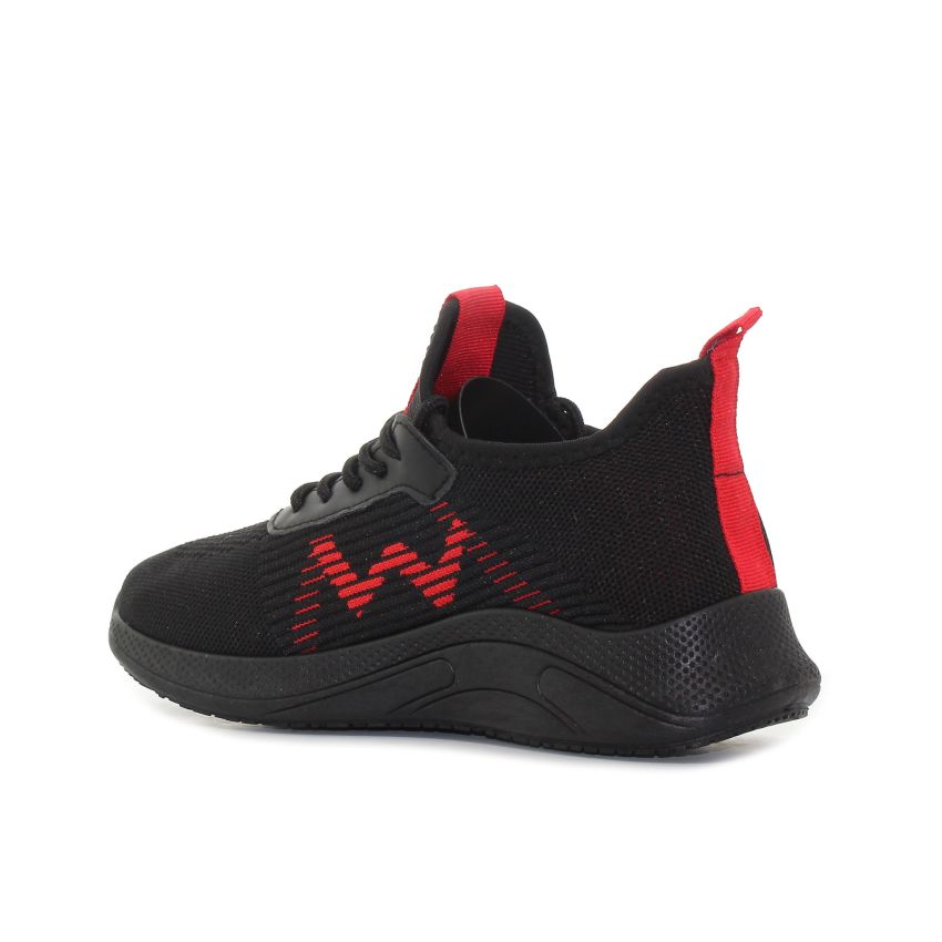 Borgo K-Zero fekete-piros női cipő