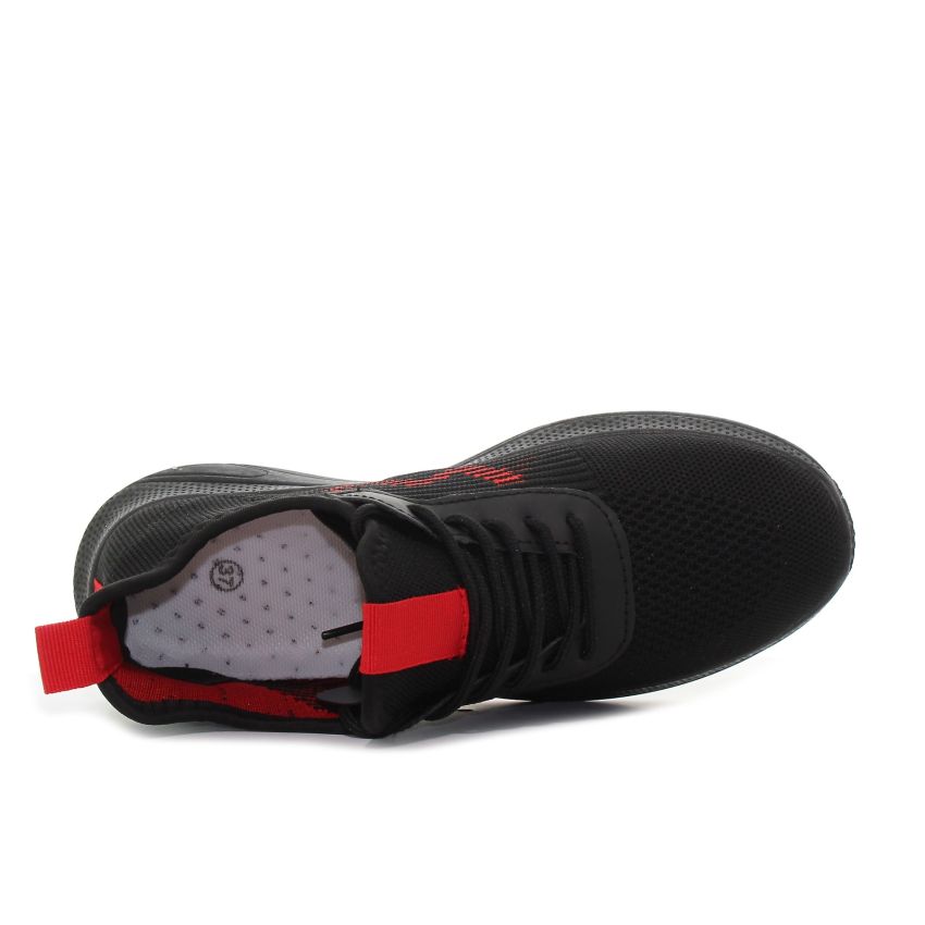 Borgo K-Zero fekete-piros női cipő