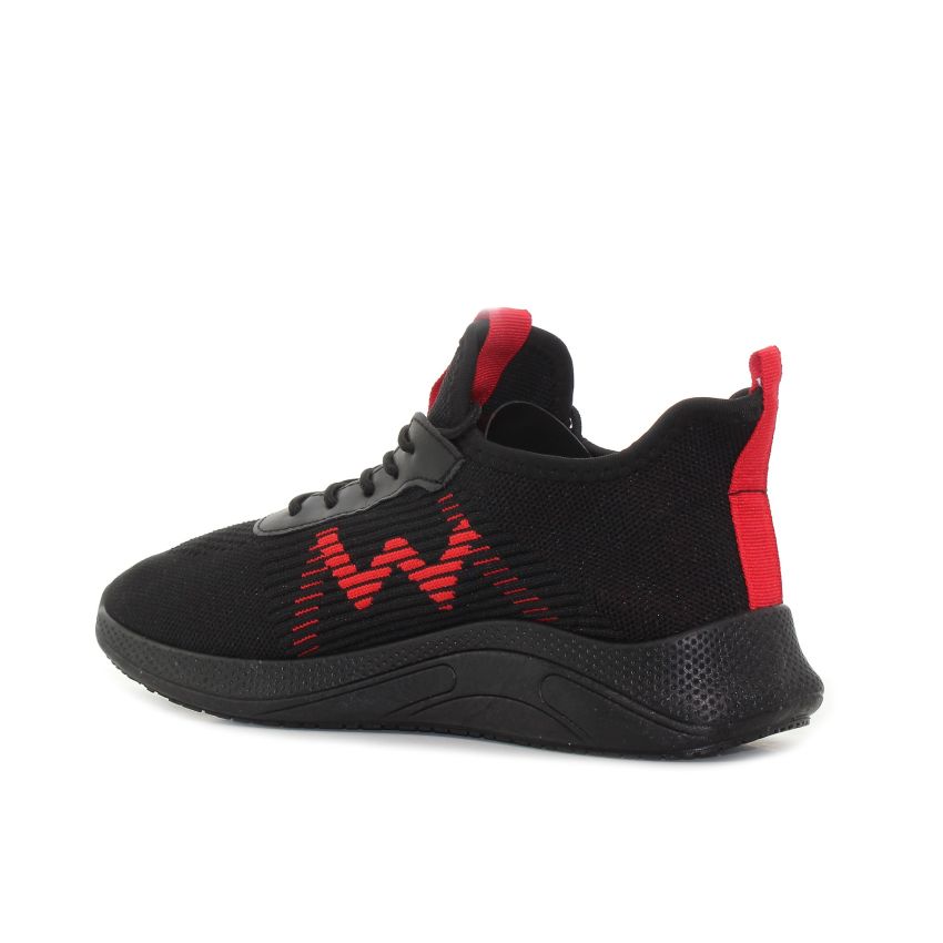 Borgo K-Zero fekete-piros férfi sneaker