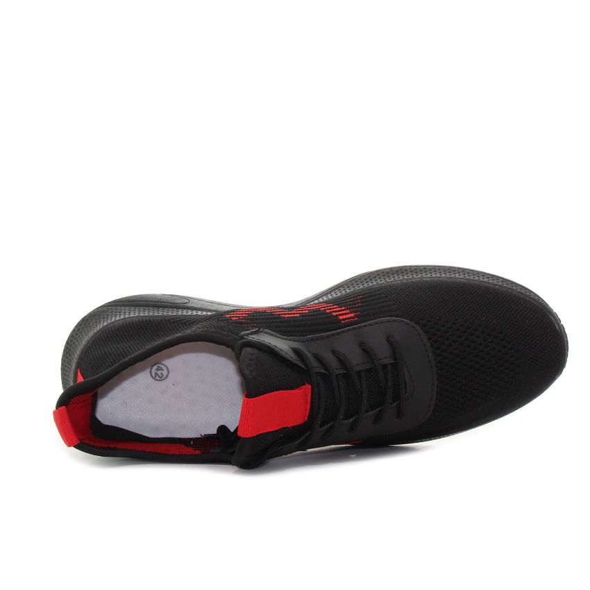 Borgo K-Zero fekete-piros férfi sneaker