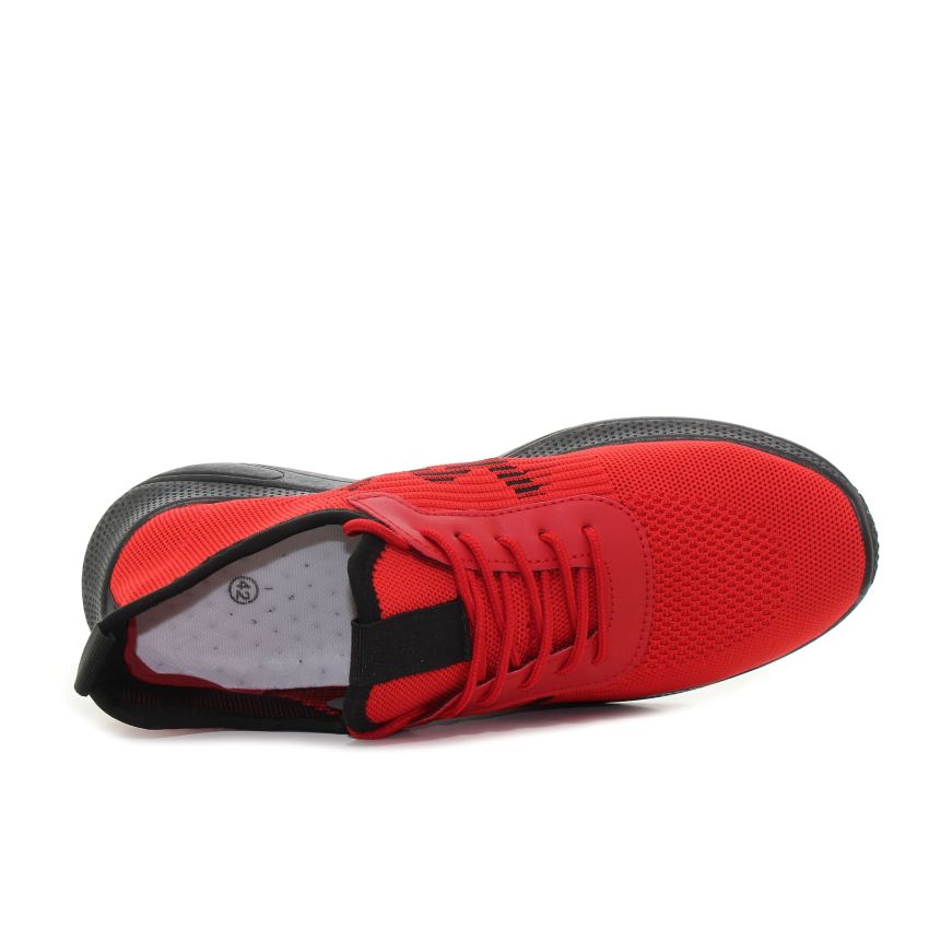 Borgo K-Zero piros-fekete férfi sneaker