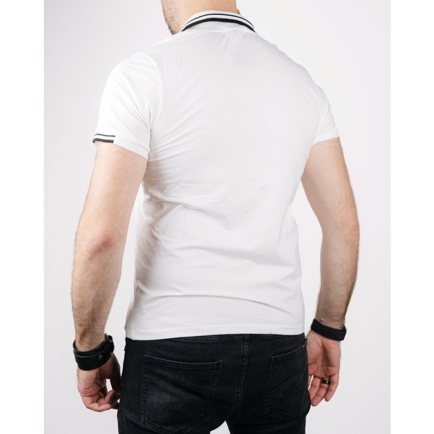 Grace Simple fehér galléros rövid ujjú