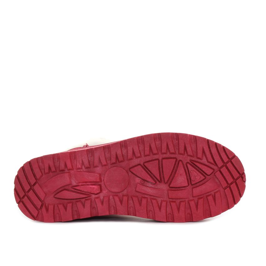 Monogrant - Mia bordó bélelt női bokacsizma