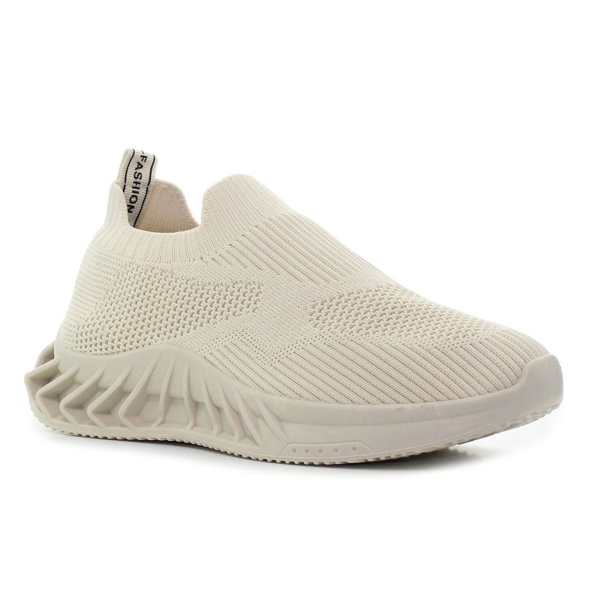 Seastar Saia bézs női bebújós cipő