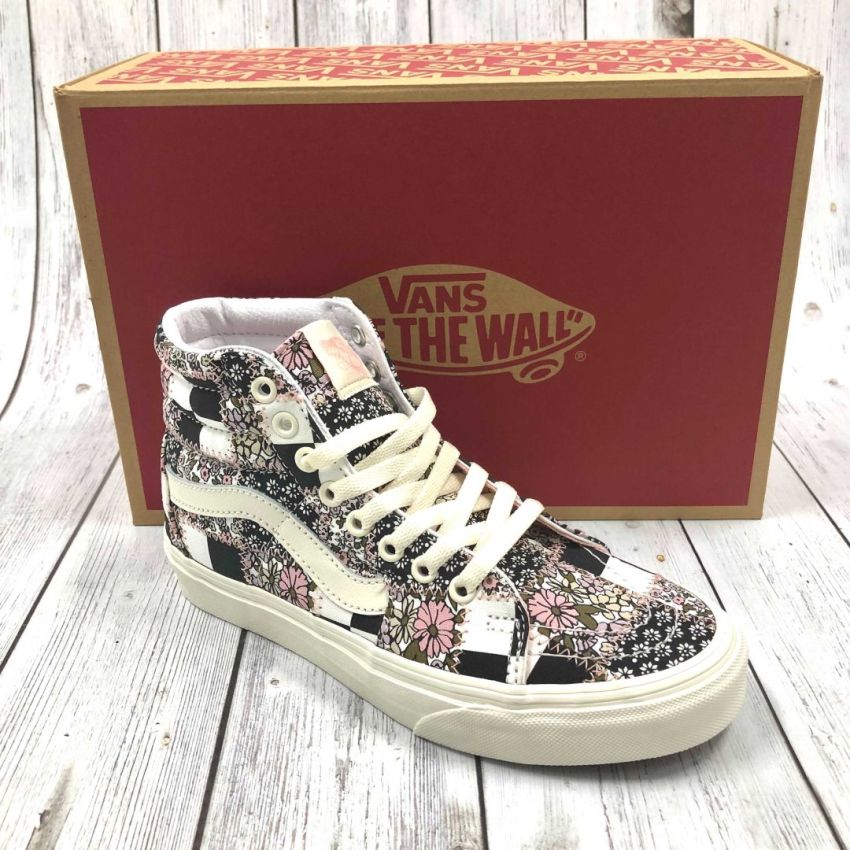 Vans Sk8-Hi virágmintás női cipő
