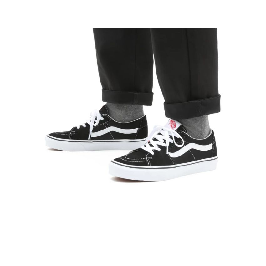 Vans Sk8-Low fekete cipő