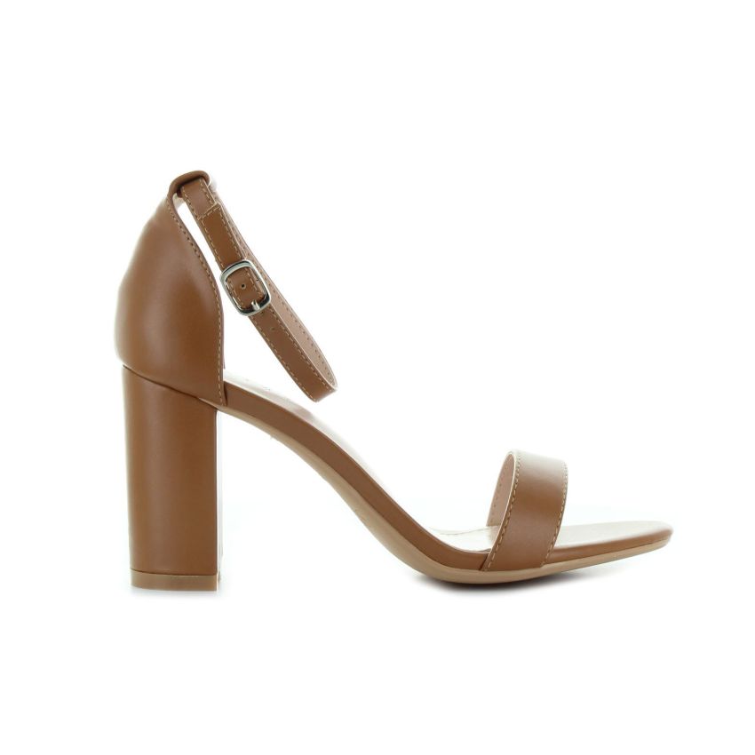 Seastar High Sling barna női magassarkú