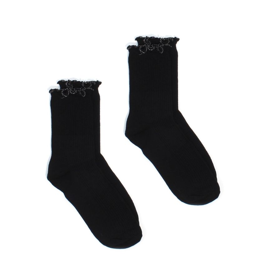 Borgo 2db Prémium fekete női zokni szett