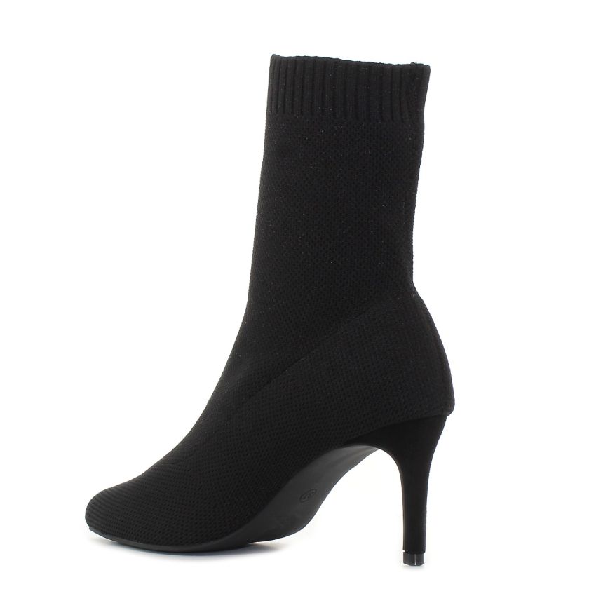 Seastar Janne fekete női bokacsizma