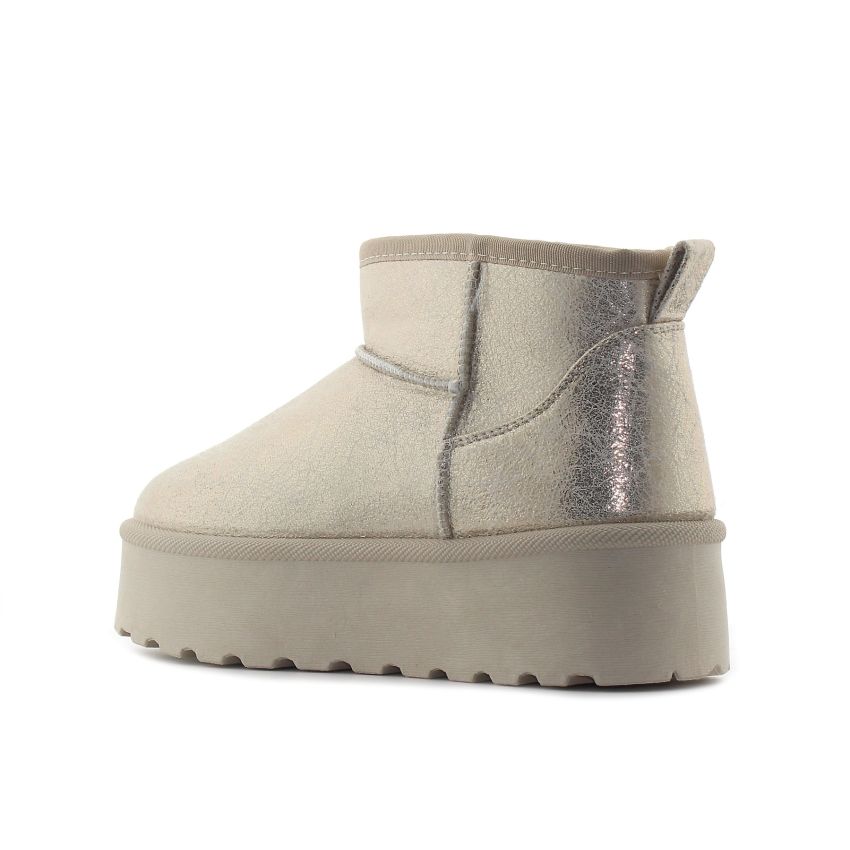 Monogrant - Jane arany női bokacsizma