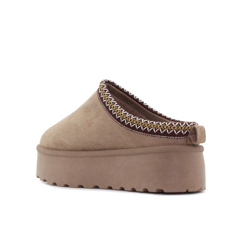 Monogrant - Ann bézs női papucs