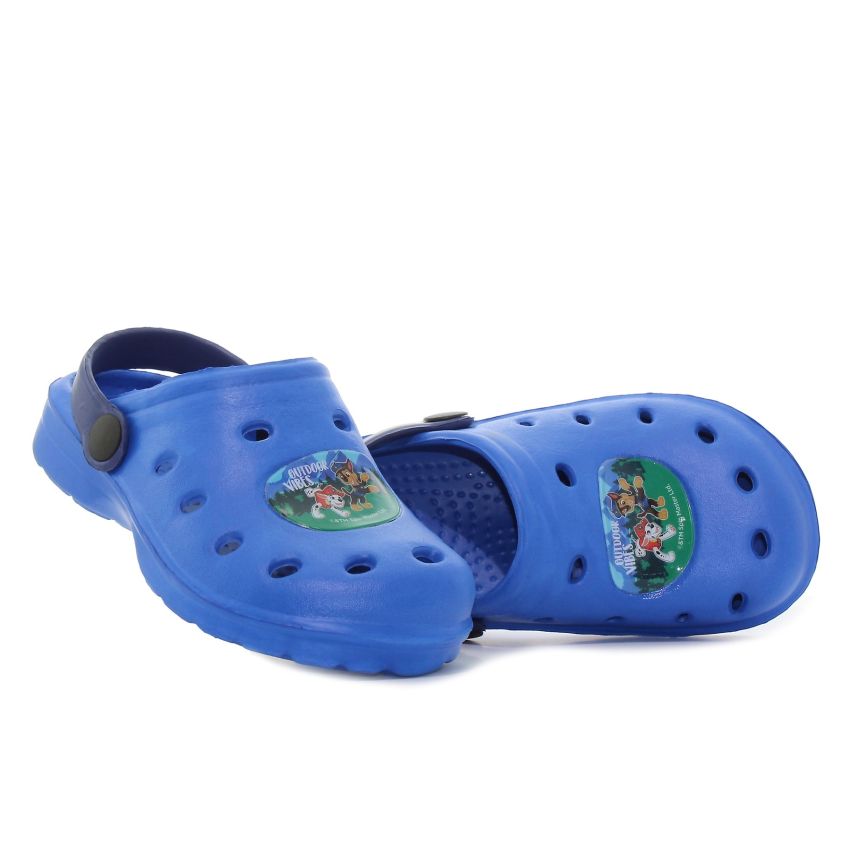 Disney Mancs Őrjárat mintás kék gyerek papucs