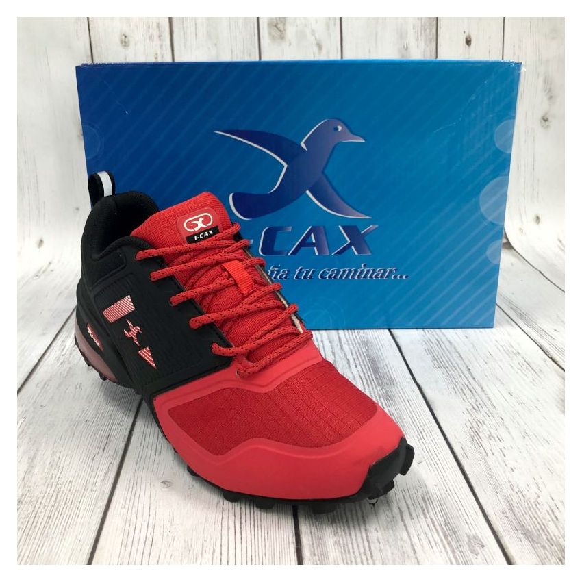 Knup I-Cax Stark fekete-piros női sneaker