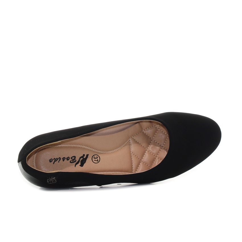 Bosido Roza fekete női magassarkú