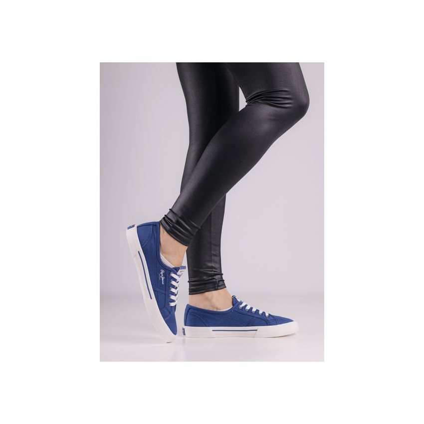 Pepe Jeans - Brady Basic sötétkék női cipő