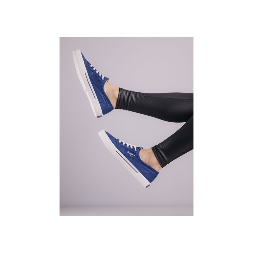 Pepe Jeans - Brady Basic sötétkék női cipő