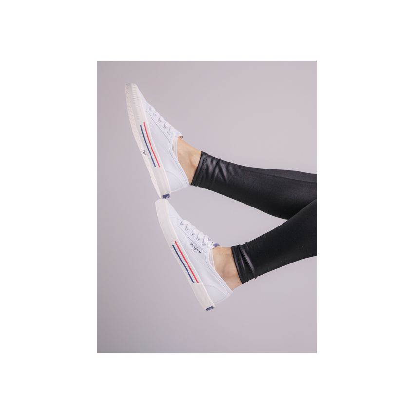 Pepe Jeans - Brady Basic fehér női cipő