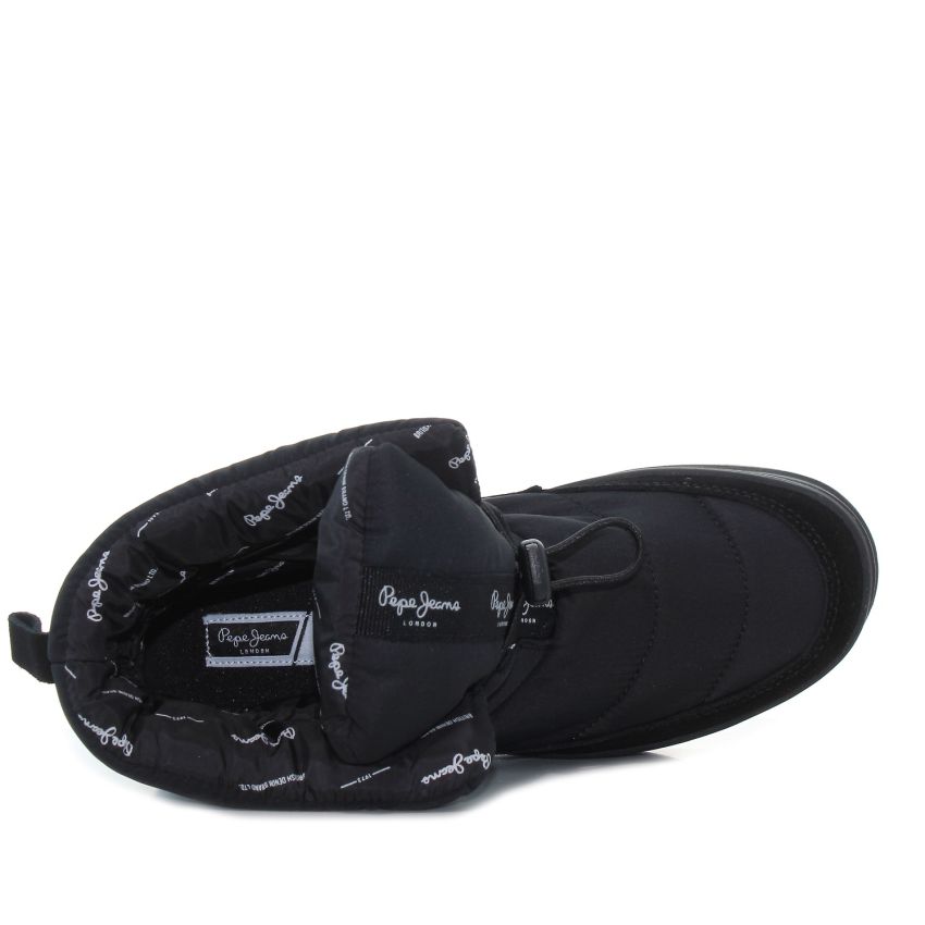 Pepe Jeans Kore Snow W fekete női csizma