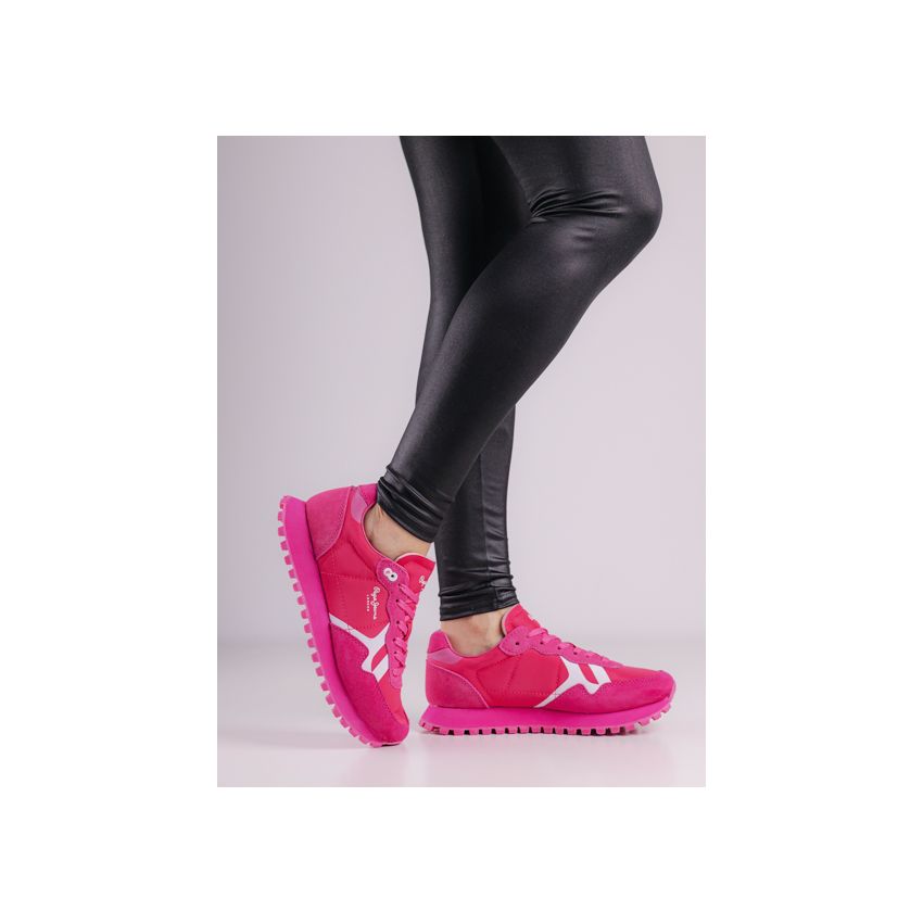 Pepe Jeans - Brit-On Bold magenta női cipő