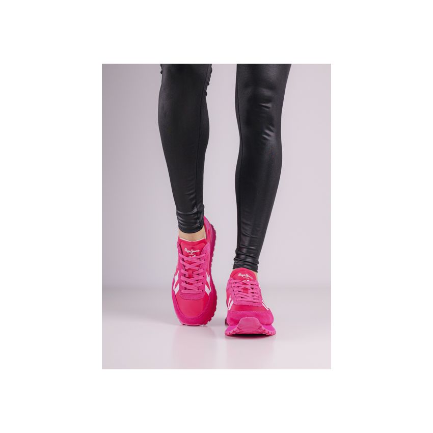 Pepe Jeans - Brit-On Bold magenta női cipő