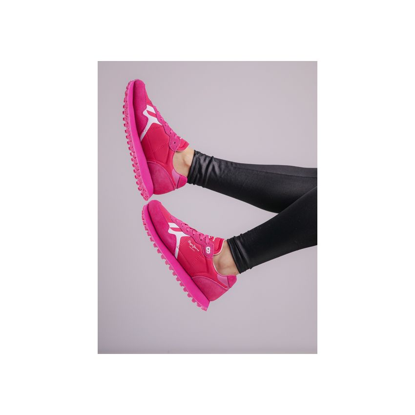 Pepe Jeans - Brit-On Bold magenta női cipő