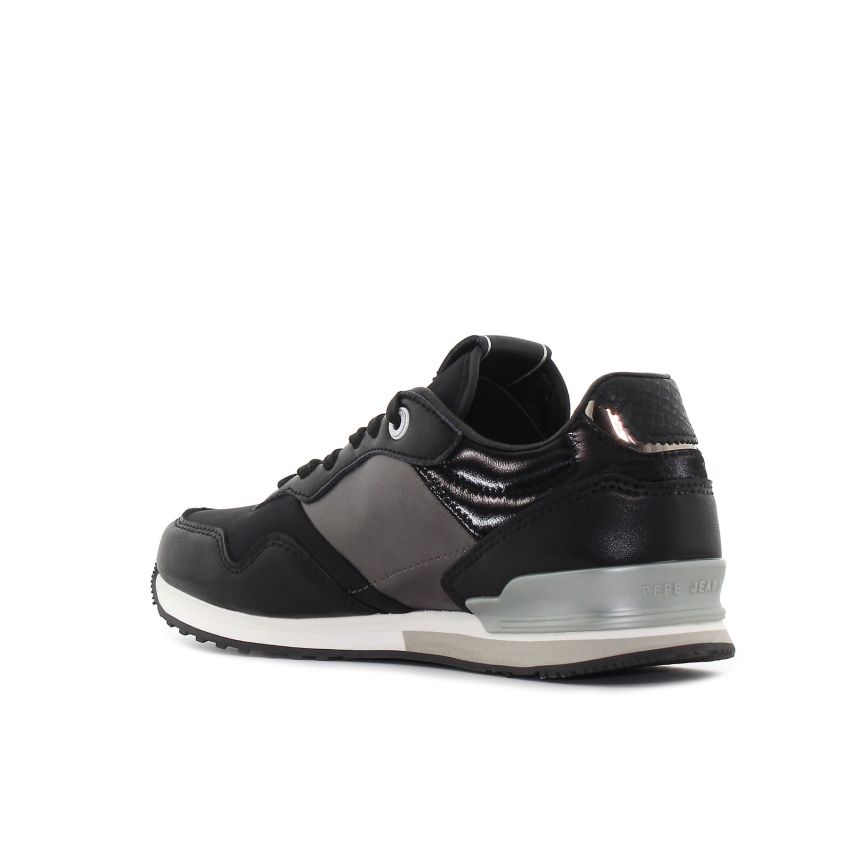 Pepe Jeans - London Shine fekete női cipő