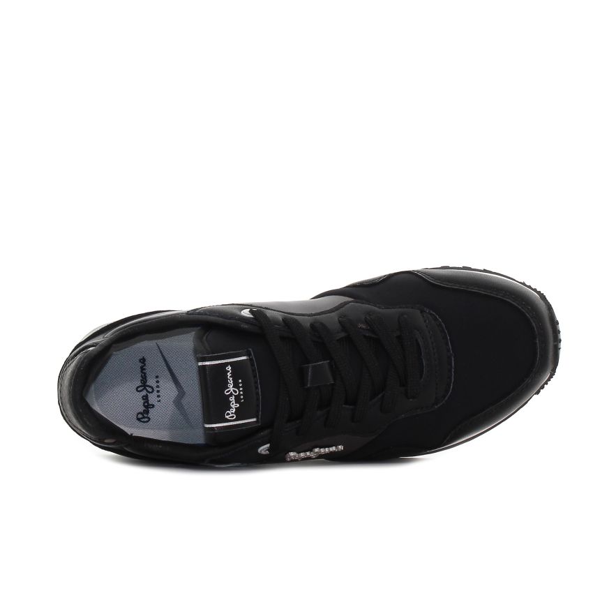 Pepe Jeans - London Shine fekete női cipő