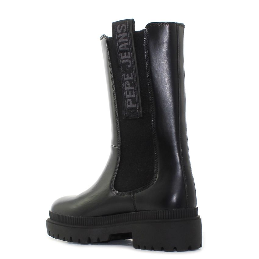 Pepe Jeans Bettle Wild fekete női csizma