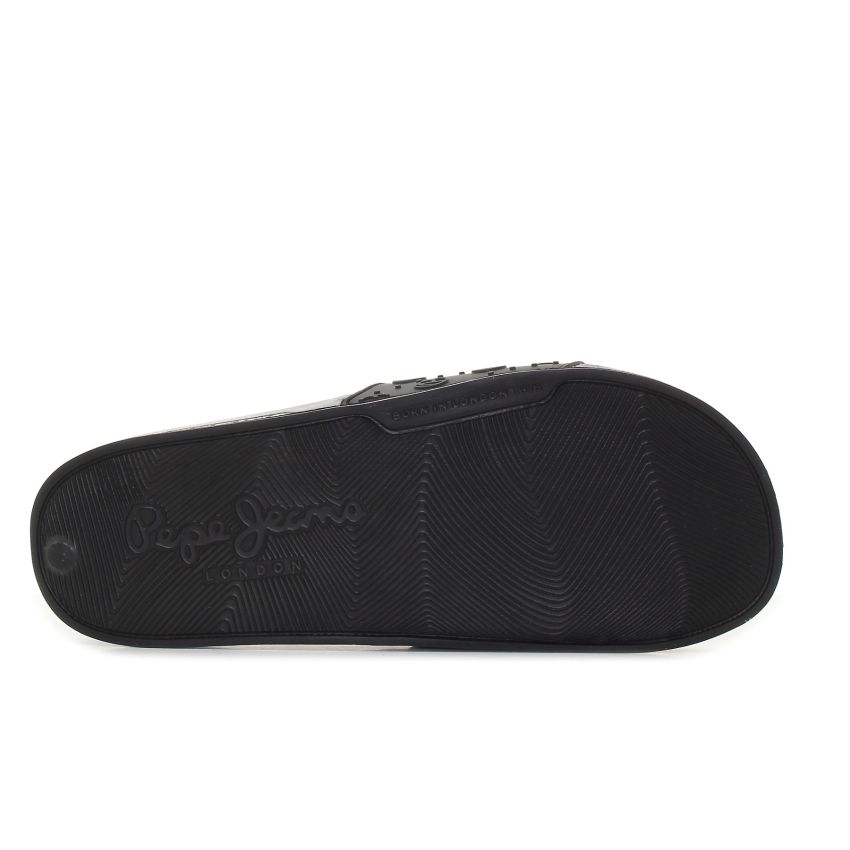 Pepe Jeans Slider Sport fekete női papucs