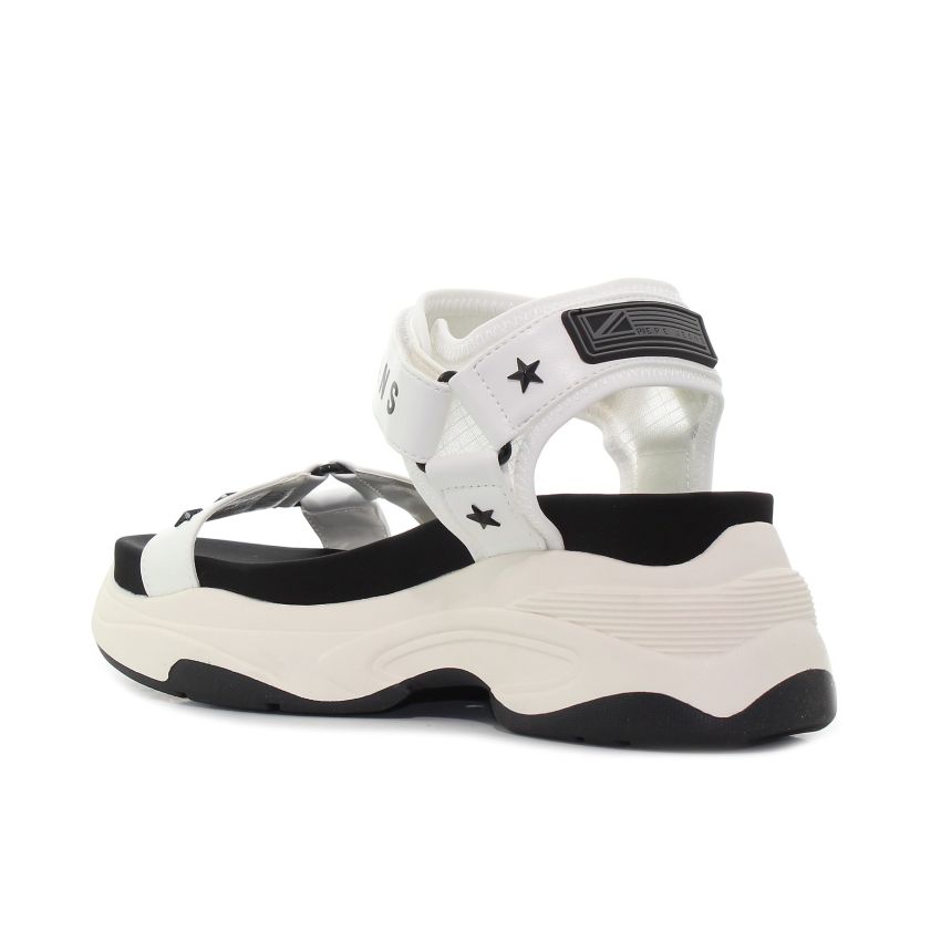 Pepe Jeans Grub Star fehér női szandál