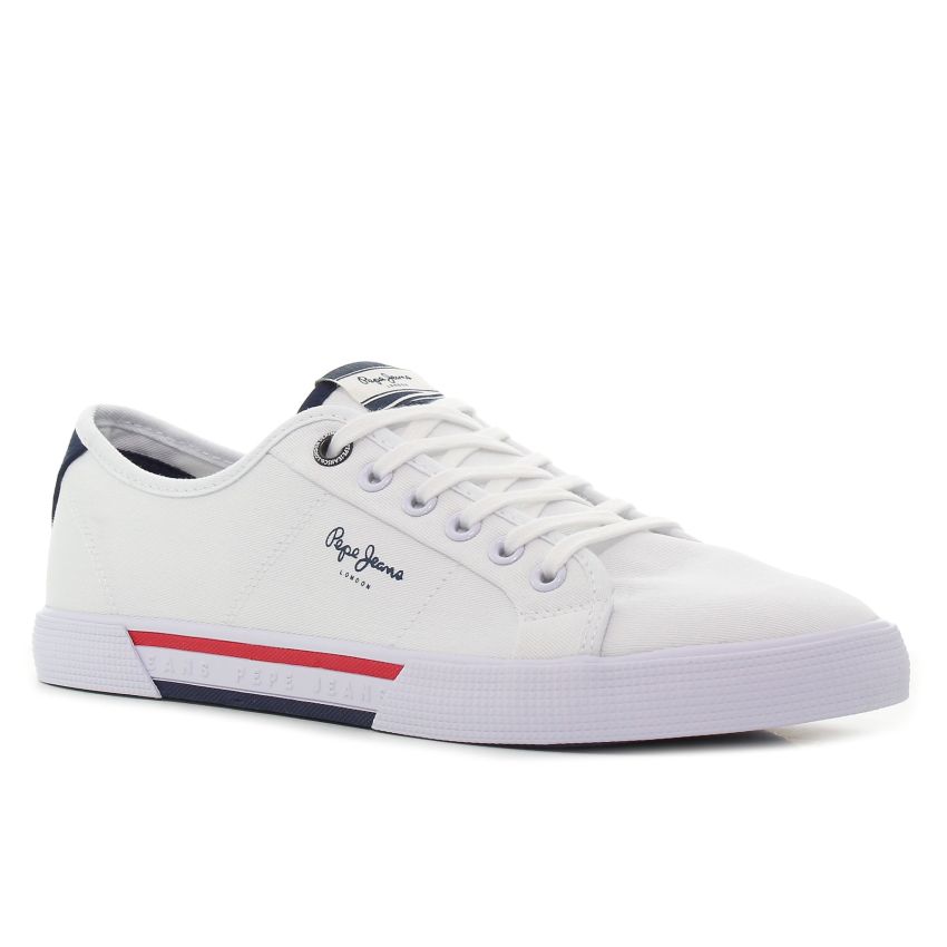 Pepe Jeans - Brady Men Basic fehér férfi cipő