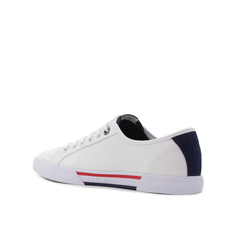 Pepe Jeans - Brady Men Basic fehér férfi cipő