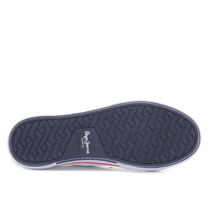 Pepe Jeans - Brady Men Basic fehér férfi cipő