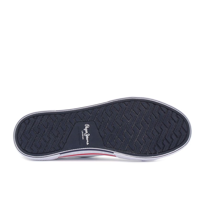 Pepe Jeans - Brady Men Basic fehér férfi cipő